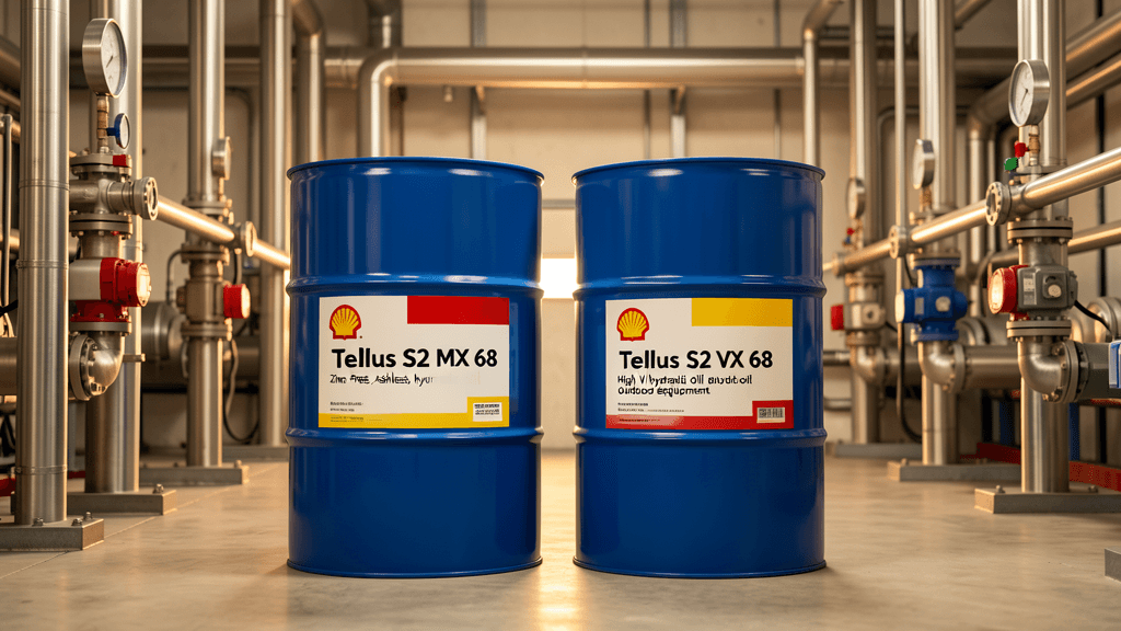 So Sánh Dầu Thủy Lực Shell Tellus S2 MX 68 Và Tellus S2 VX 68: Nên Chọn Loại Nào?
